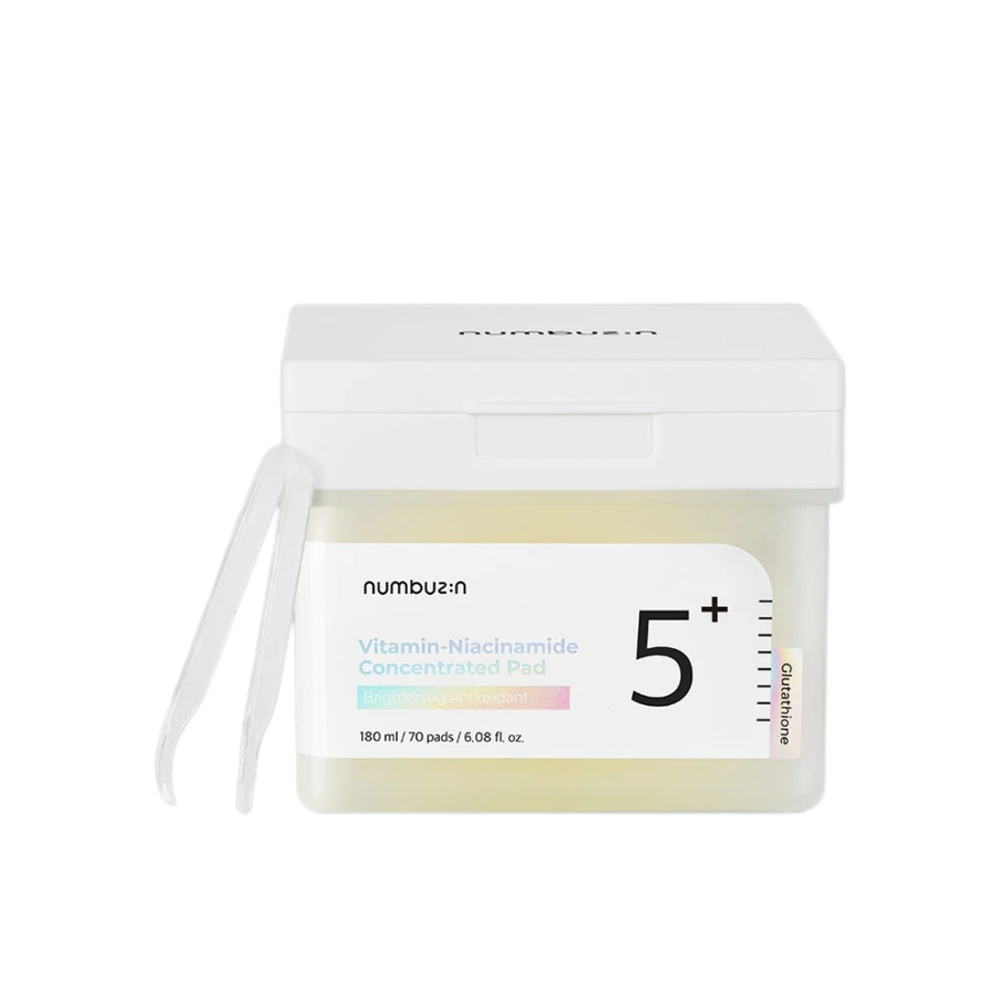 Numbuzin No.5 Glutathione Vitamin Concentrated Toner pads
