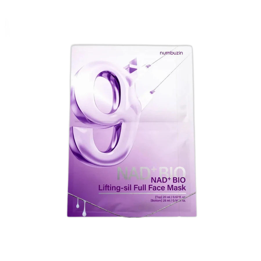 Numbuzin No.9 NAD Bio Lifting Full Cover Facial Mask (+GWP) 4 ea