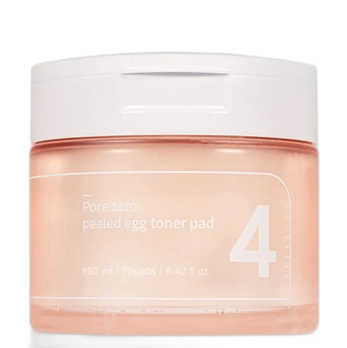 Numbuzin Pads No.4 Pore Zero Peeled Egg Toner Pad
