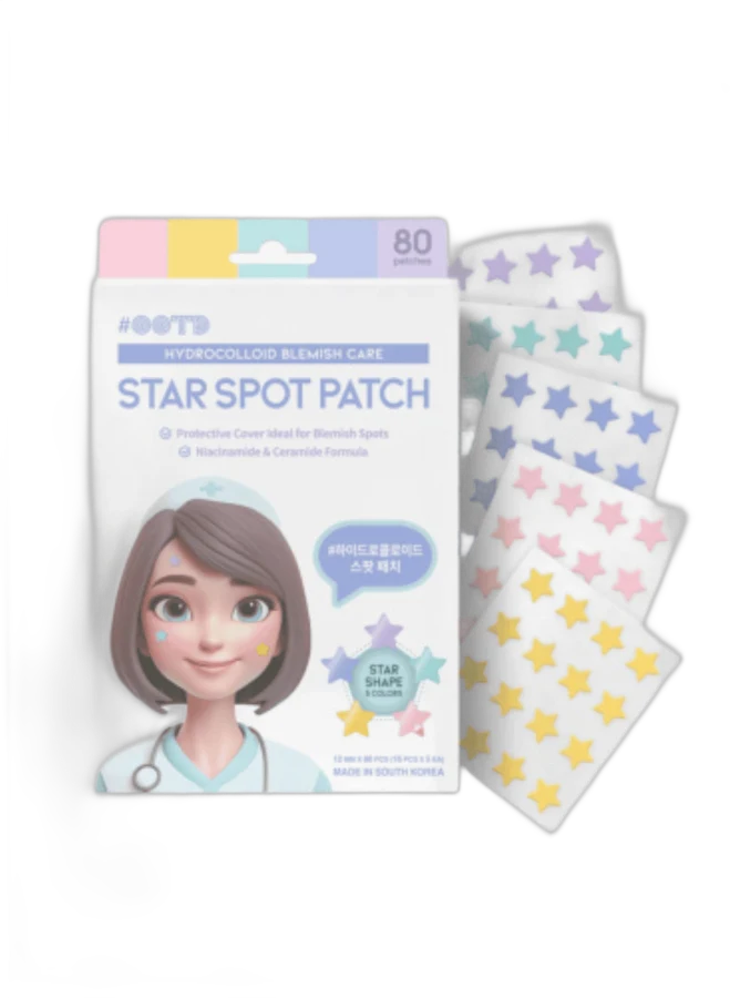 OOTD Patchs boutons Star Spot Patch 80 patches