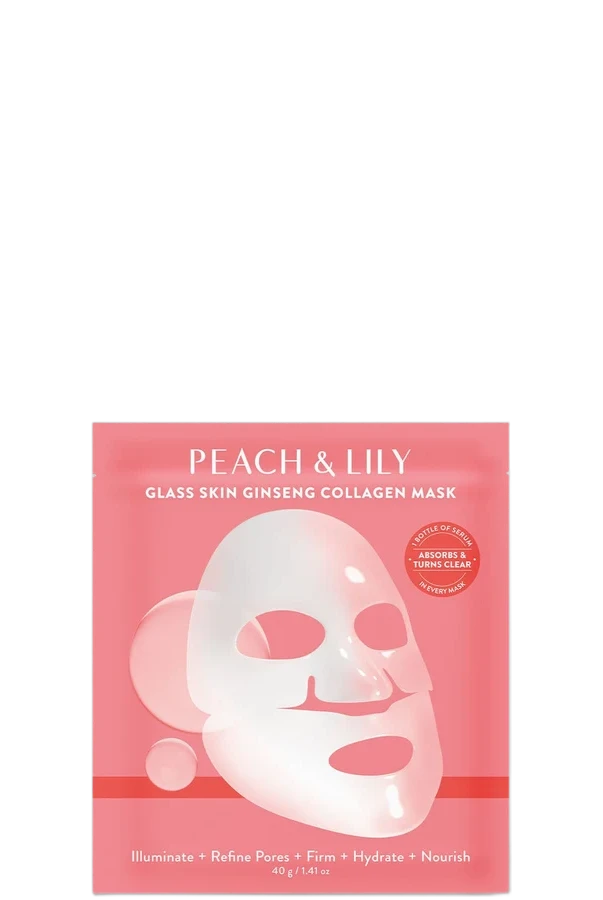 Peach & Lily Glass Skin Ginseng Collagen Mask