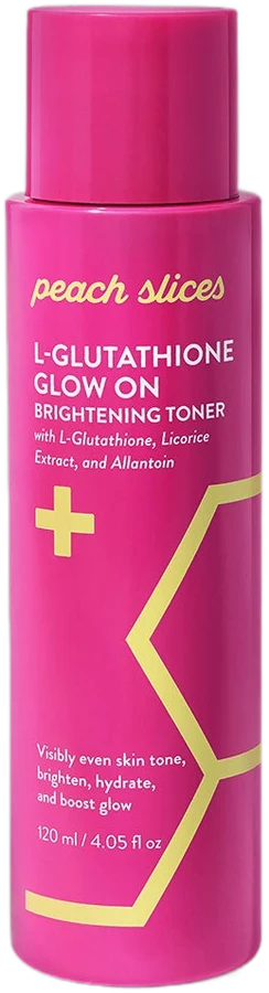 Peach Slices L-Glutathione Glow On Brightening Toner
