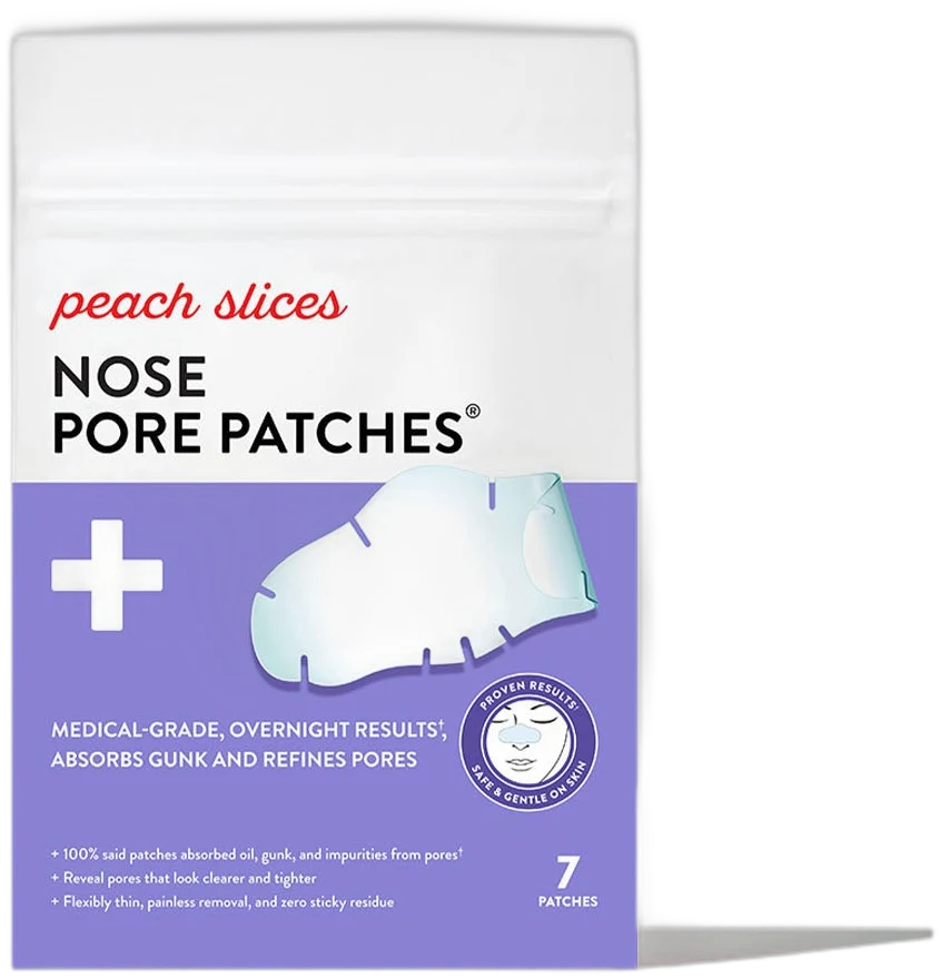 Peach Slices Nose Pore Patches