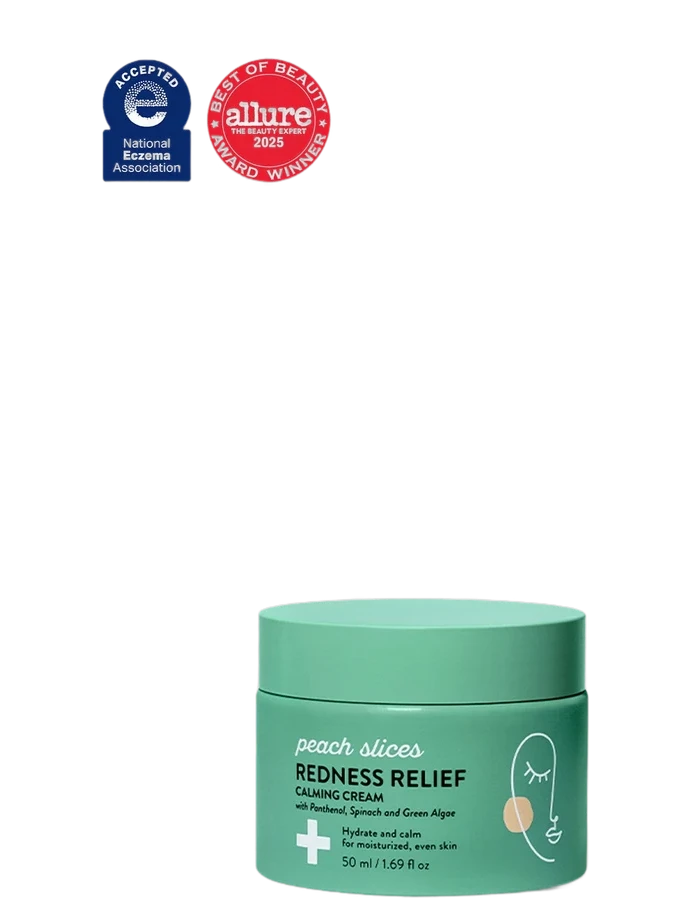 Peach Slices Redness Relief Calming Cream