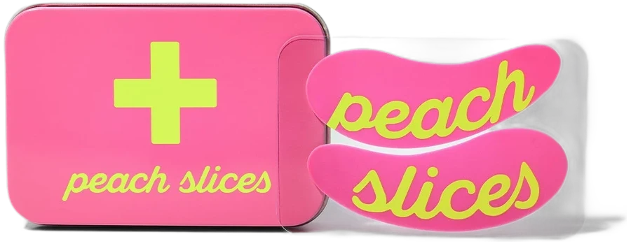 Peach Slices Soothing Slices Eye Patches