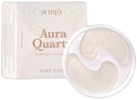 PETITFEE Aura Quartz Patchs Yeux Pure Opal (40 patchs)