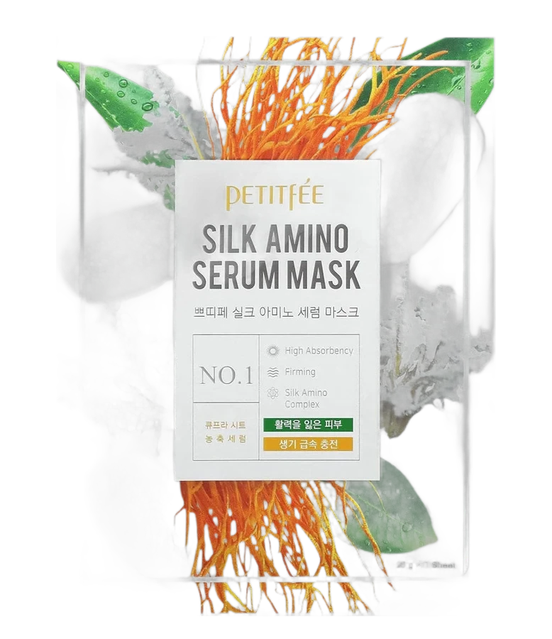 PETITFEE Silk Amino Serum Mask