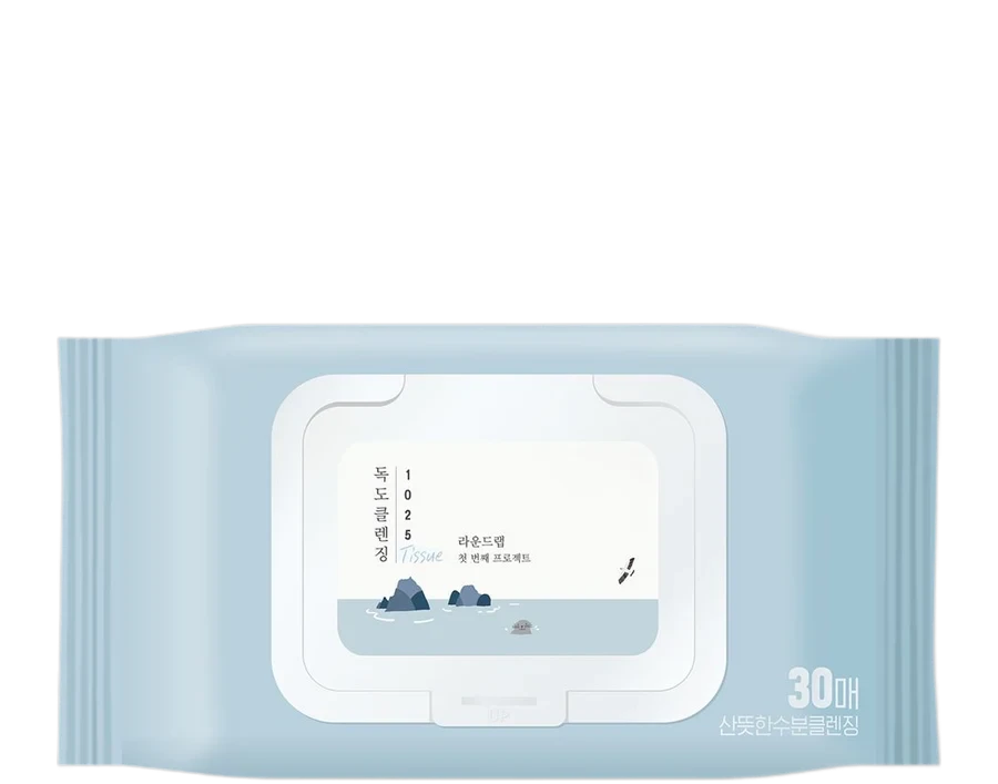 Round Lab 1025 Dokdo Cleansing Tissue