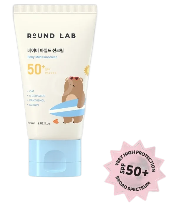 Round Lab Baby Mild Sunscreen SPF50+