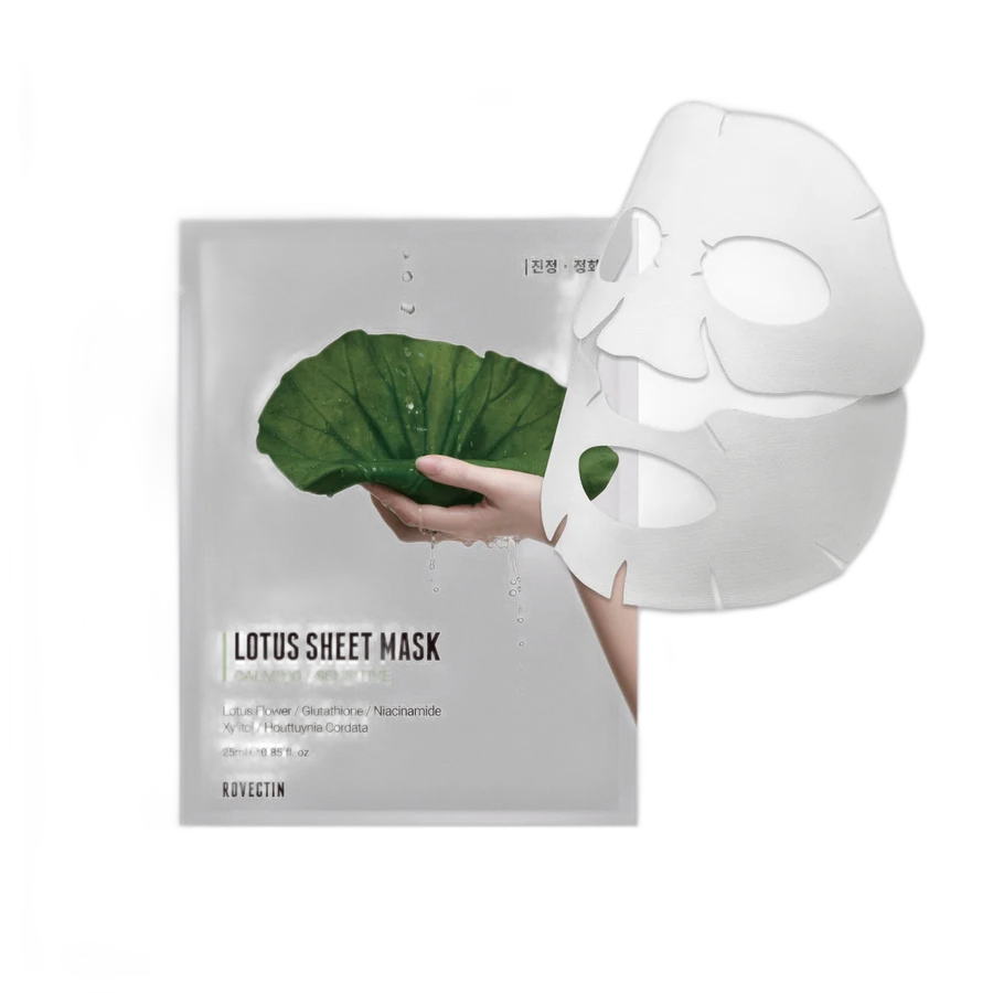 Rovectin Calming Lotus Sheet Mask 25ml x 5 ADET