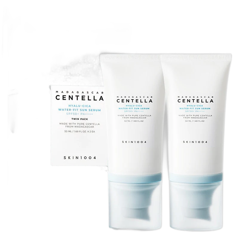 SKIN1004 Madagascar Centella Hyalu-Cica Water-Fit Sun Serum Twin Pack