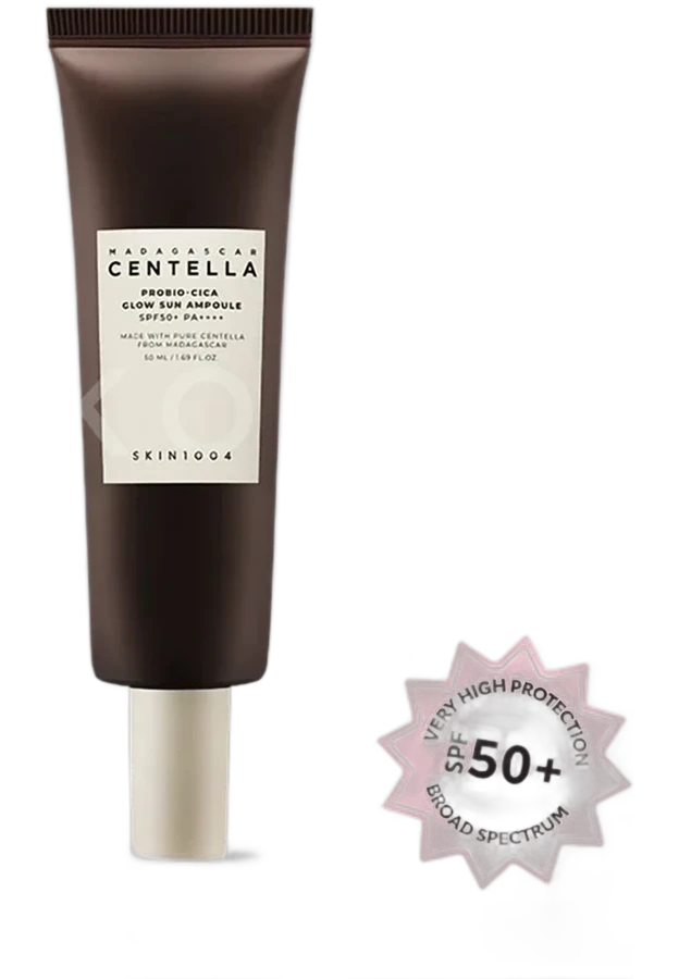 SKIN1004 Madagascar Centella Probio-Cica Glow Sun Ampoule SPF50+