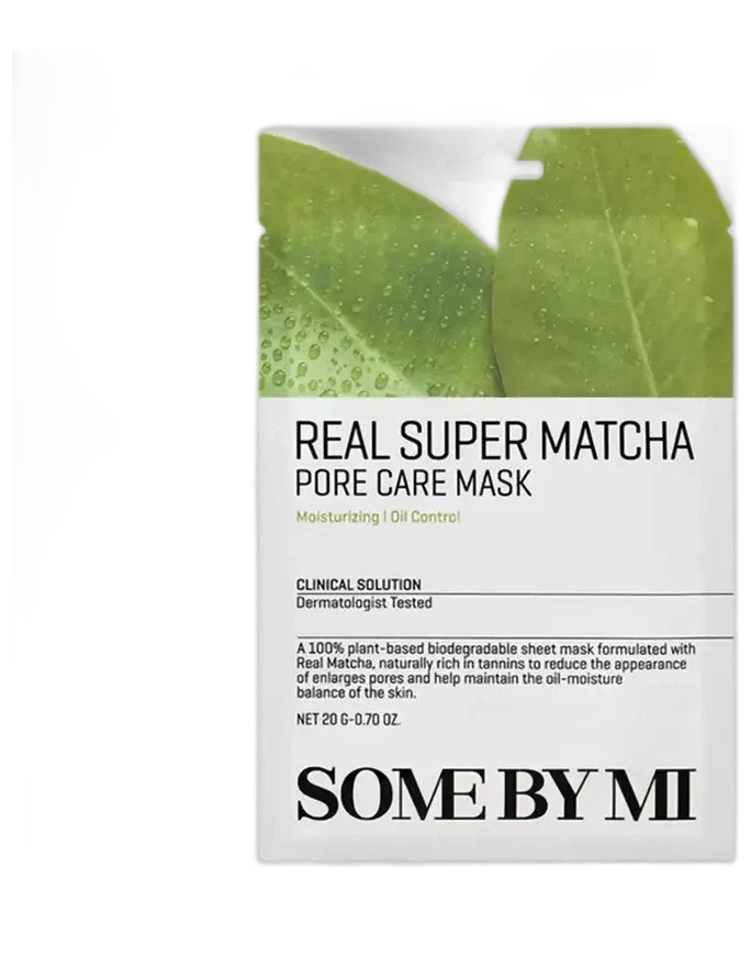 Some By Mi Real Super Matcha Pore Care Mask
