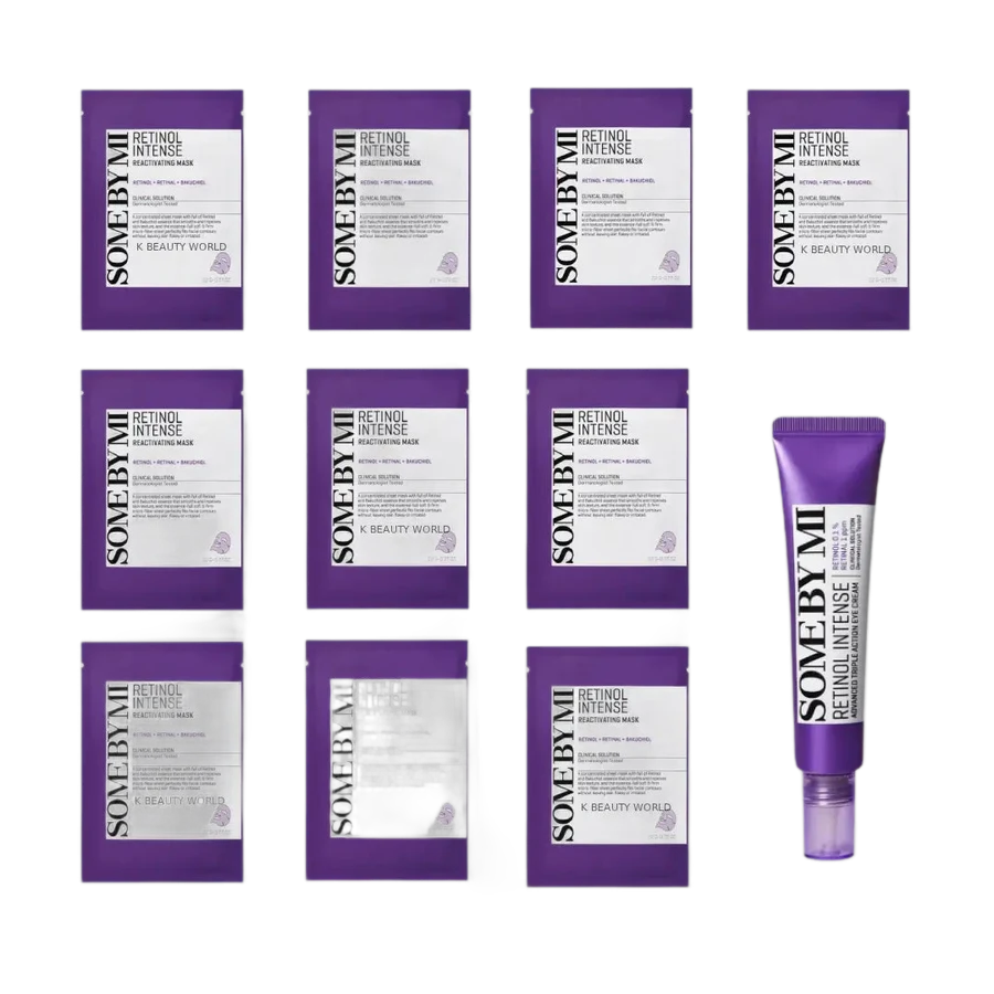 Some By Mi Retinol Intense Set (Eye Cream + Masks)