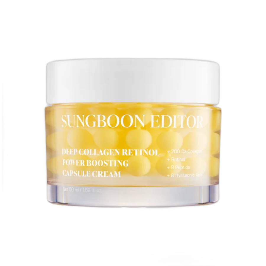 Sungboon Editor Deep Collagen Retinol Power Boosting Capsule Cream