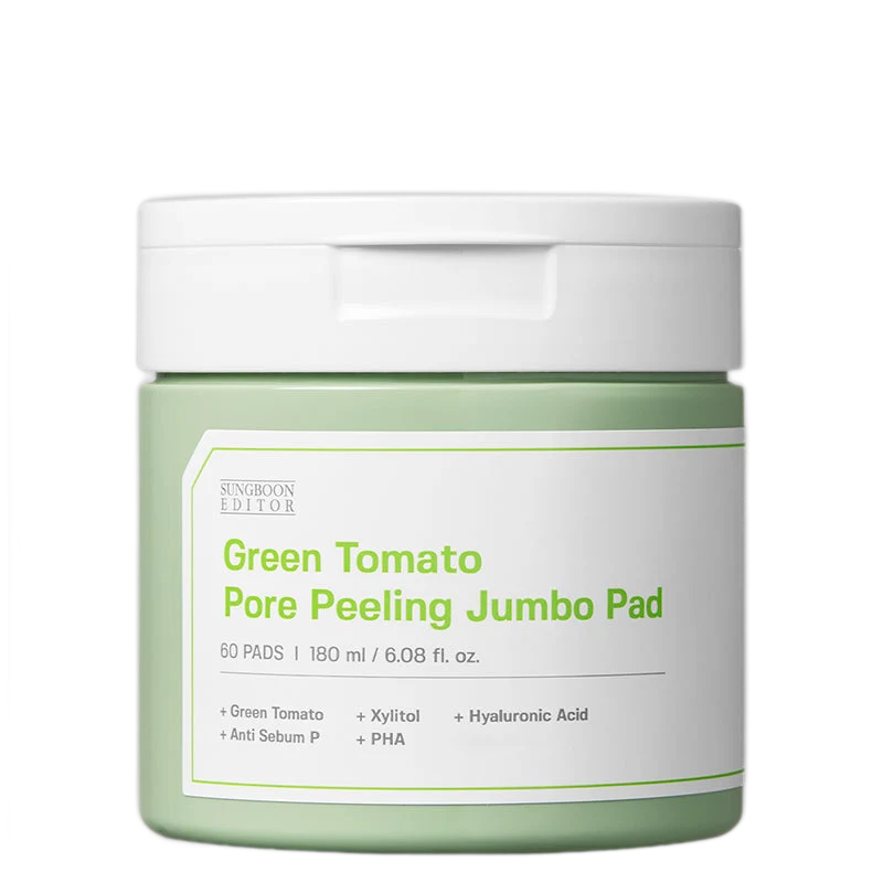 Sungboon Editor Green Tomato Pore Peeling Jumbo Pad