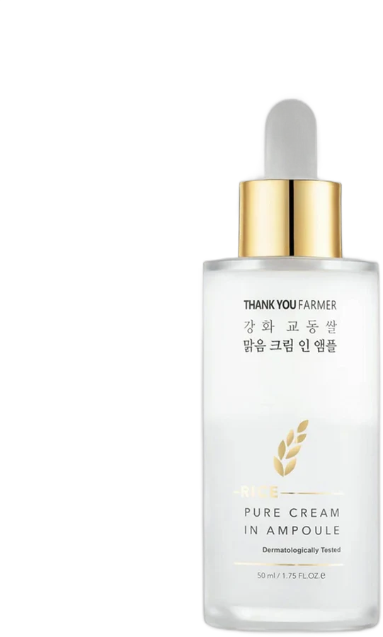 THANK YOU FARMER Rice Pure Cream In Ampoule