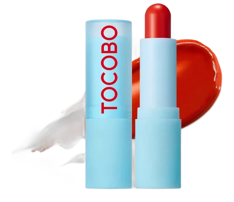 TOCOBO Glass Tinted Lip Balm 013 Tangerine Red
