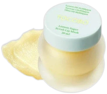 TOCOBO Lemon Sugar Masque Gommant Lèvres