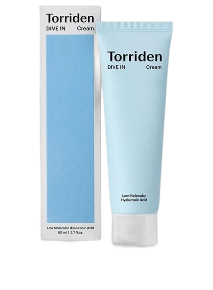 Torriden DIVE-IN Low Molecular Hyaluronic Acid Soothing Cream Tube