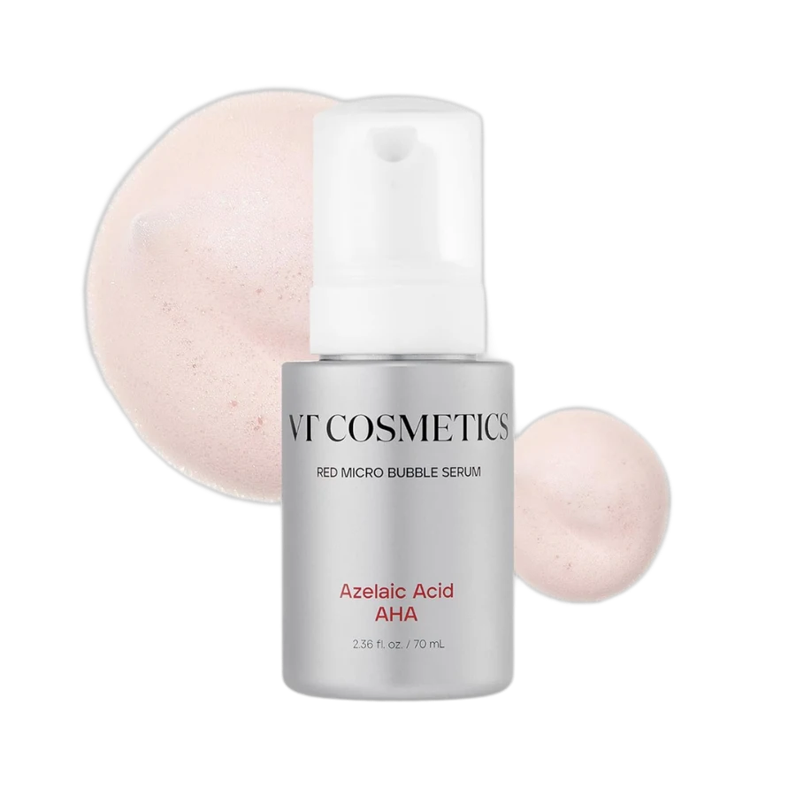 VT Cosmetics AZ AHA Red Micro Bubble Serum (70ml)