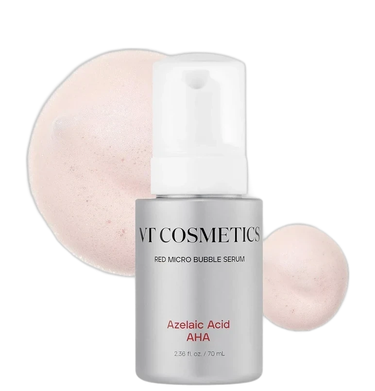 VT Cosmetics Azelaic Acid AHA Red Micro Bubble Serum