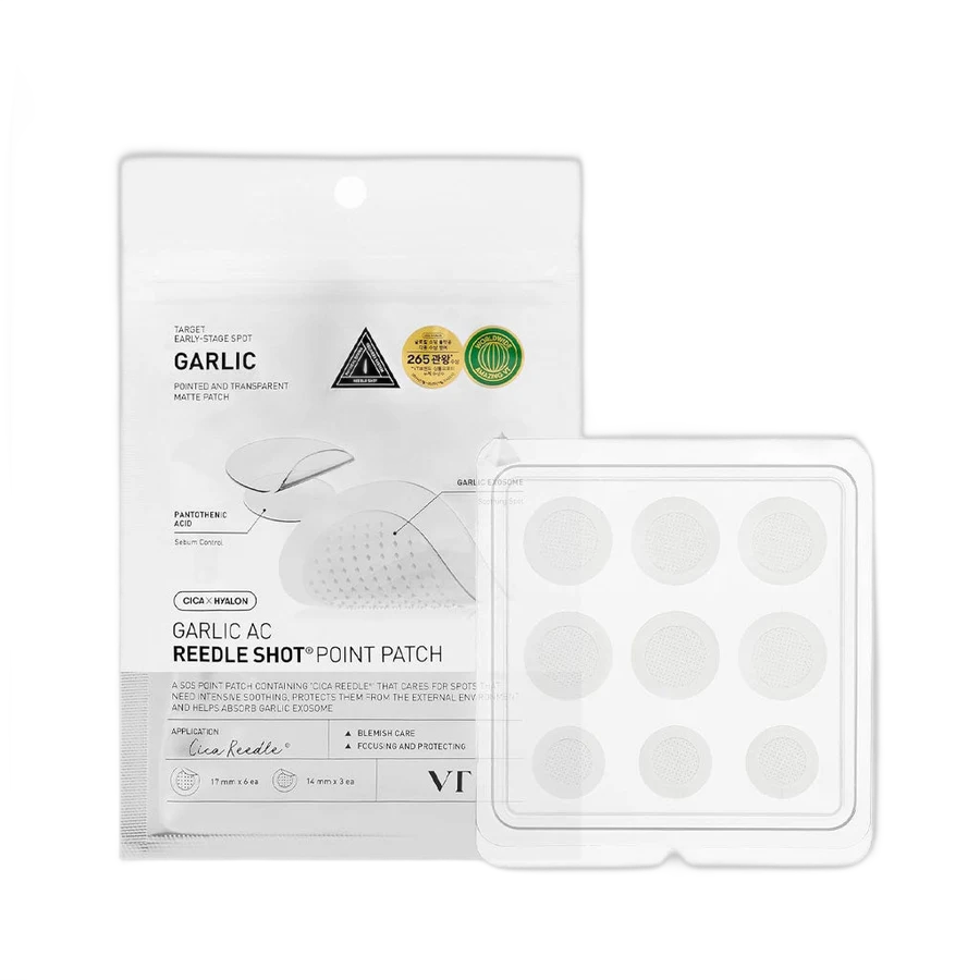 VT Cosmetics Garlic AC Reedle Shot Point Patch (9pc)