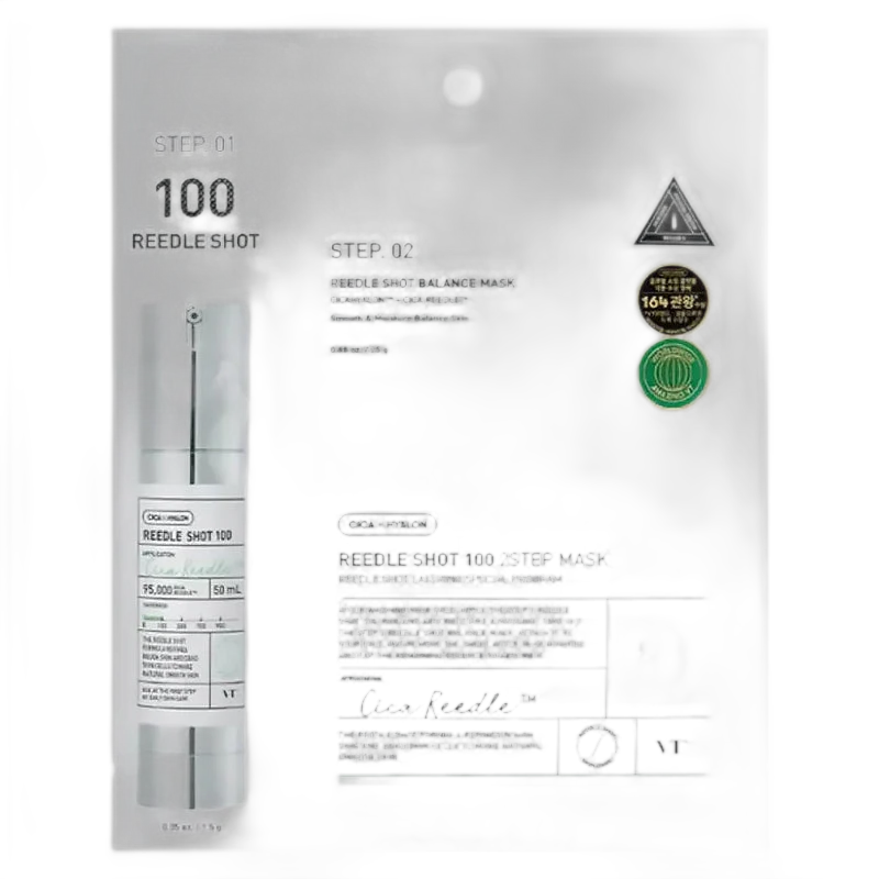VT Cosmetics Mild Reedle Shot 100 2-Step Mask