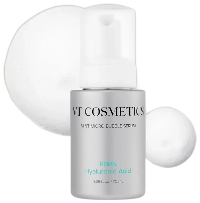 VT Cosmetics PDRN Hyaluronic Acid Mint Micro Bubble Serum (70ml)